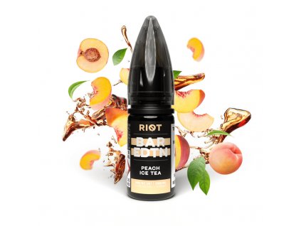 riot bar salt e liquid peach ice tea min