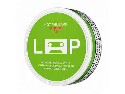 Loop Hot Rhubarb Strong nikotinove sacky