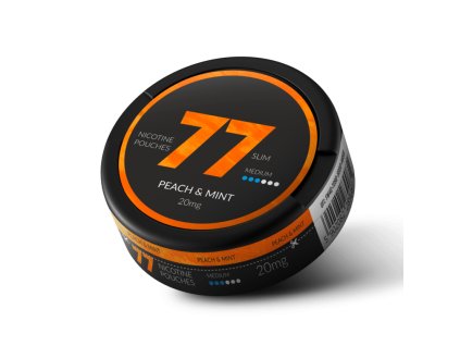 77 Peach Dark Nikotinove sacky
