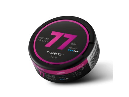 77 Raspberry Dark Nikotinove sacky
