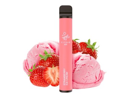 Elf Bar Strawberry Ice Cream jednorazova e cigareta