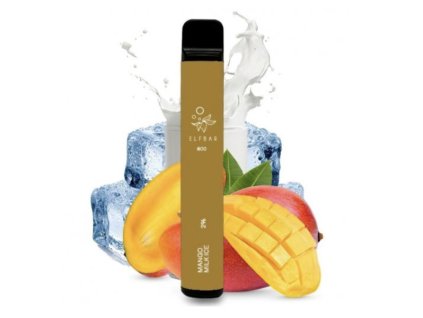 elf bar mango milk ice e cigareta