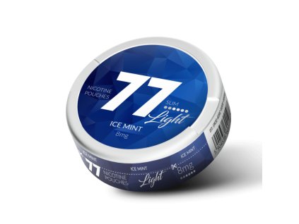77 Ice Mint Light Nikotinove sacky