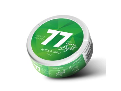77 Apple Mint Light Nikotinove sacky