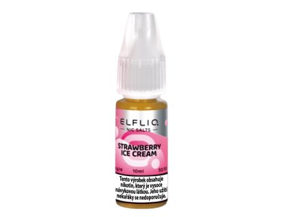 elfliq e liquid elf bar strawberry ice cream 20mg