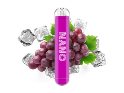 lio nano II grape ice jednorazova e cigareta