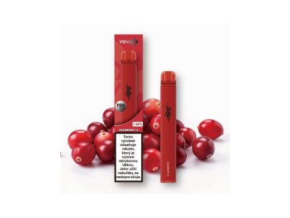 venix cranberry x jednorazova e cigareta min