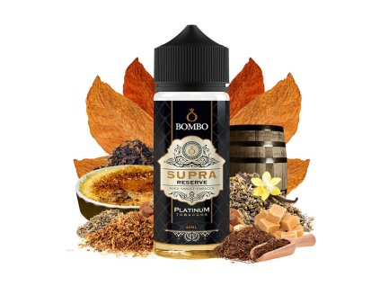 Bombo Shake and vape Platinum Tobaccos Supra Reserve min
