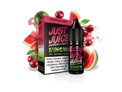 Just Juice Salt Watermelon Cherry e liquid min