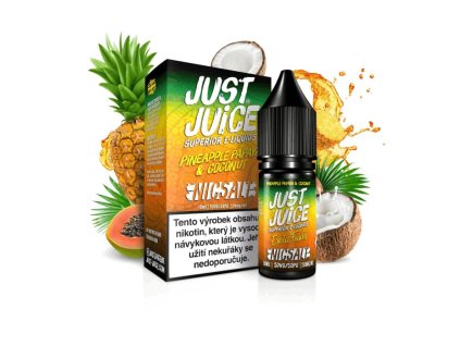 Just Juice salt Pineapple Papaya Coconut e liquid min