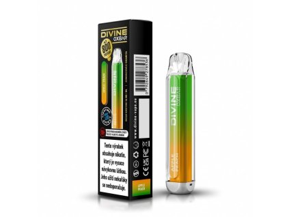 Oxbar Divine Apple Peach jednorazova e cigareta min