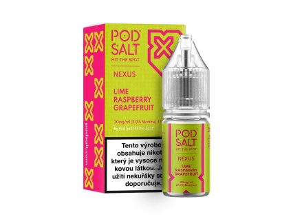e liquid pod salt nexus lime raspberry grapefruit