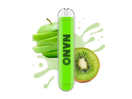lio nano II apple kiwi jednorazova e cigareta