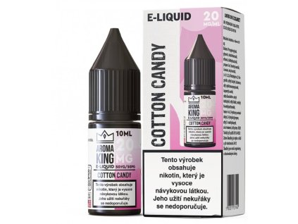 Aroma King Salt E liquid Cotton Candy min