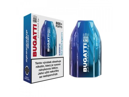 Aroma King Bugatti Spaceship Mini Blueberry Ice jednorazova e cigareta min