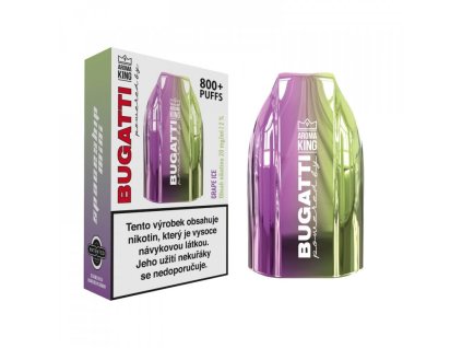 Aroma King Bugatti Spaceship Mini Grape Ice jednorazova e cigareta min