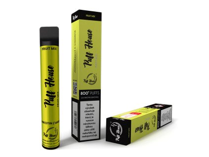 Puff House Fruit Mix Jednorazova e cigareta
