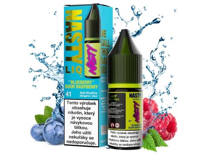 Nasty Liq Blueberry Sour Raspberry e liquid min