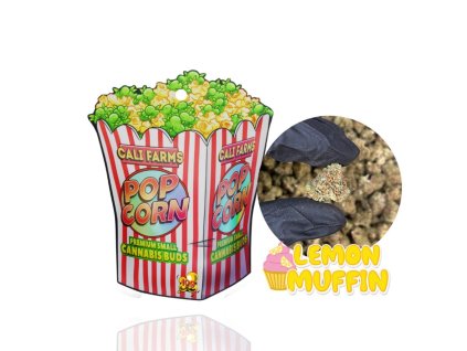 CBD Kvety Califarms Popcorn Lemon Muffin 10g min