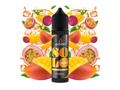 Bombo Solo Juice Shake and Vape Mango Passion Ice min