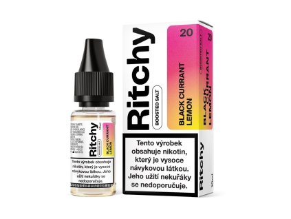 E liquid Ritchy Salt Blackcurrant Lemon min