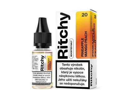 E liquid Ritchy Salt Pineapple Mango Peach min