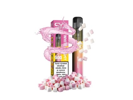 Syx Bar White Gummy jednorazova e cigareta min