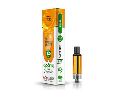 CBD cartridge Aporex Mango 2ml min