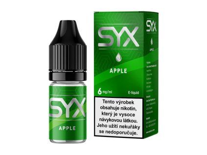E liuid SYX Apple 6mg min