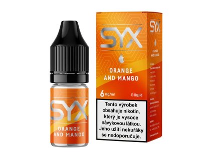 E liuid SYX Orange and Mango 6mg min