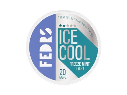 Fedrs Freeze Mint Light nikotinove sacky min