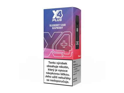 X4 Plus Pod Blueberry Sour Raspberry min