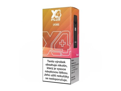 X4 Plus Pod Lychee 1 min