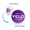 Velo Groovy Grape Royal purple nikotinove sacky2