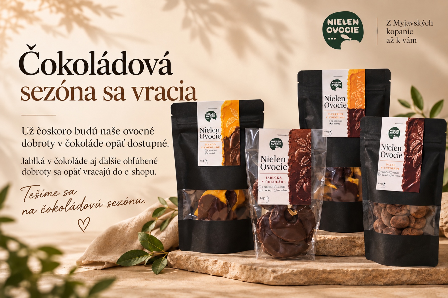 Čokoláda začína