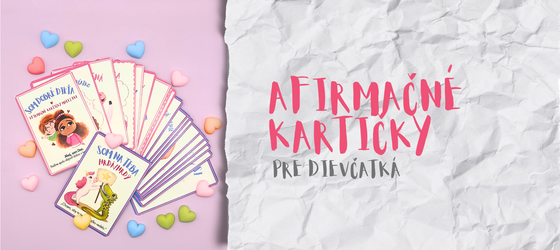 Novinka Afirmačné kartičky