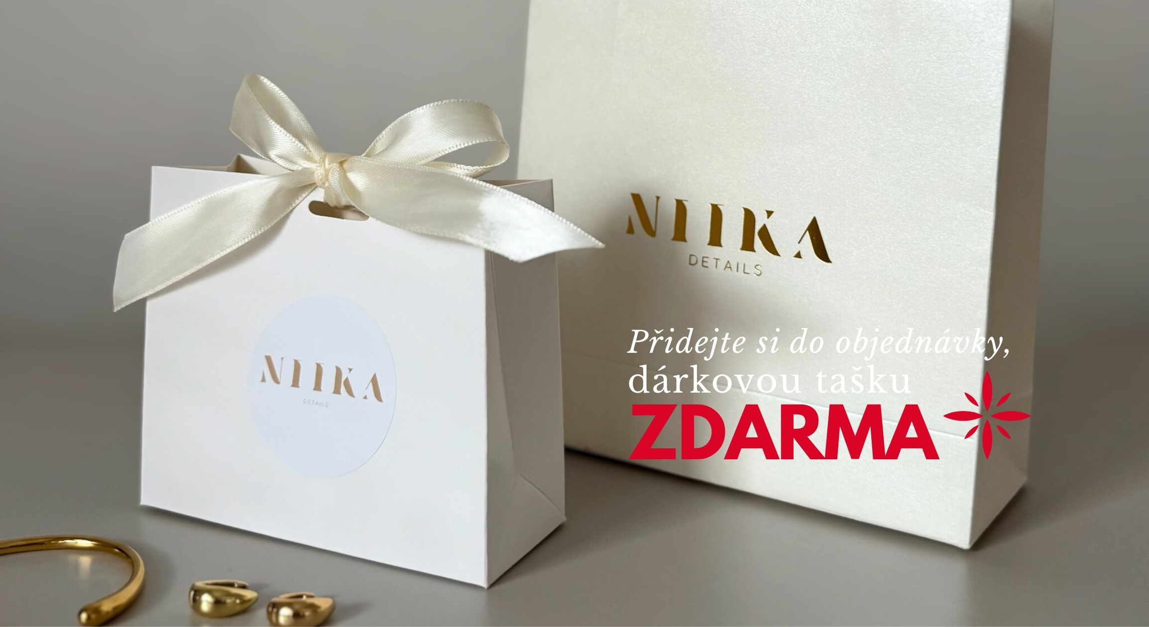 Dárková taška ZDARMA