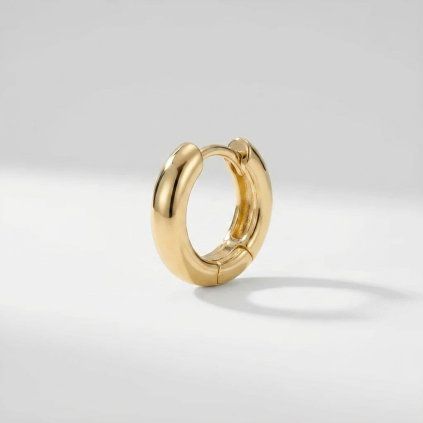Gold Luxe náušnice 1ks