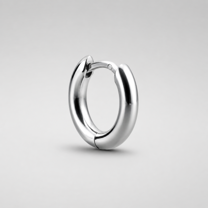 Silver Luxe náušnice 1ks