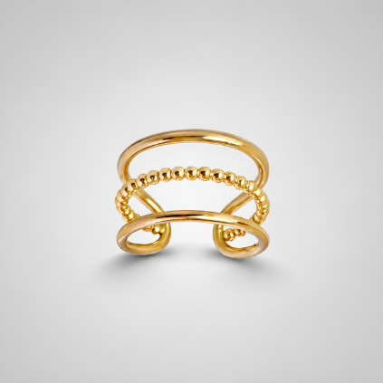 Gold Boho Cuff