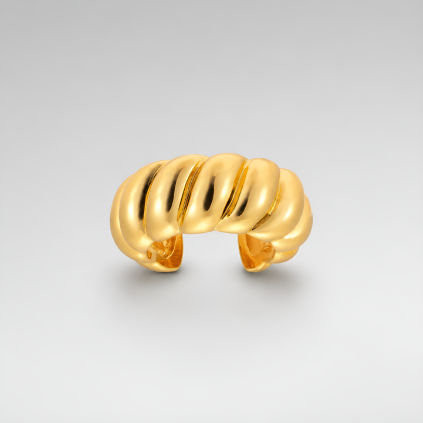 Croissant Gold Cuff