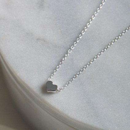 Silver Heart náhrdelník