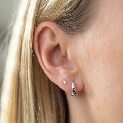 Zirk Silver piercing
