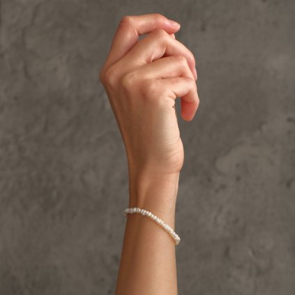 White Pearl náramek