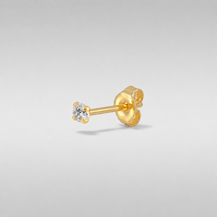 Gold Mini Stud náušnice 1ks