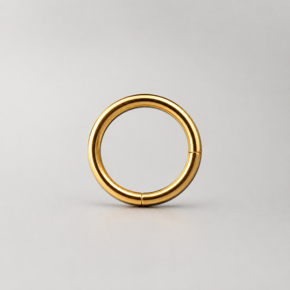 Gold Ring piercing