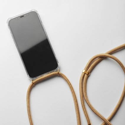 Gold PHONE Rope Case