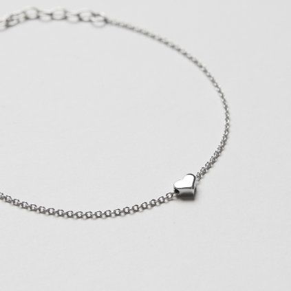 Silver Heart náramek
