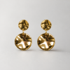 Asymetric Gold náušnice