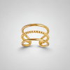 Gold Boho Cuff